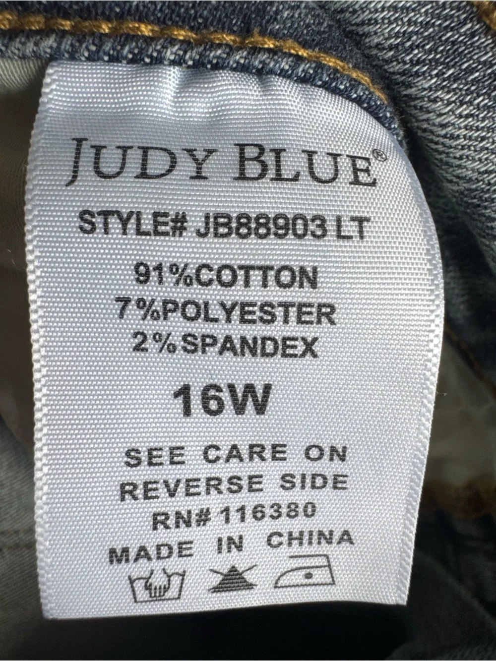 Judy Blue Wide Leg Crop Jeans